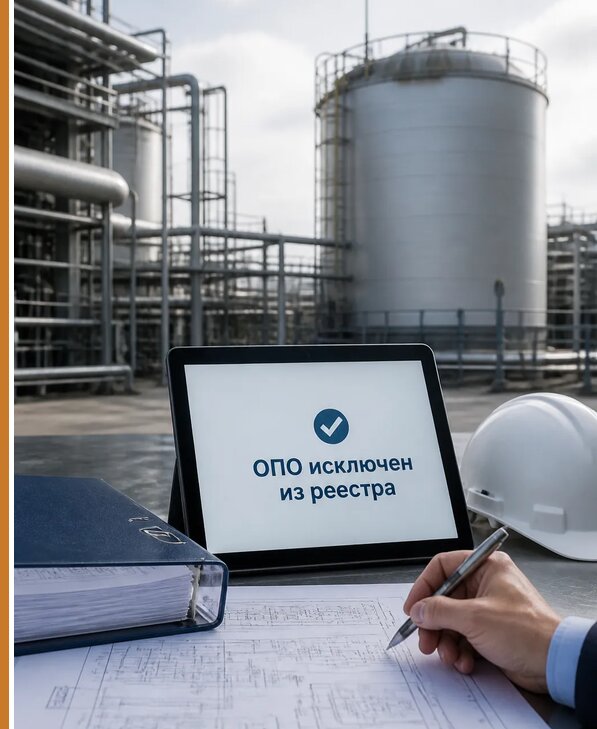 Исключение ОПО из госреестра в Полысаеве от 30849 р. | Авеста ОТиПБ