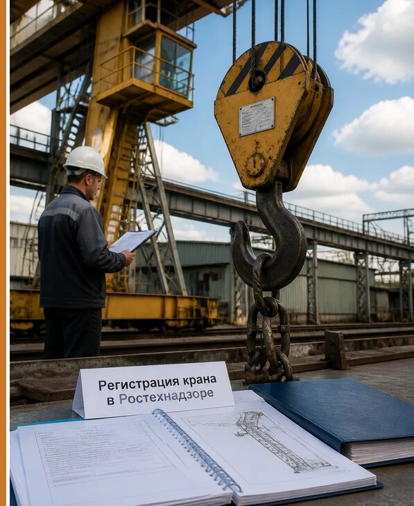 Регистрация крана в Ростехнадзоре в Полысаеве от 15425 р. | Авеста ОТиПБ