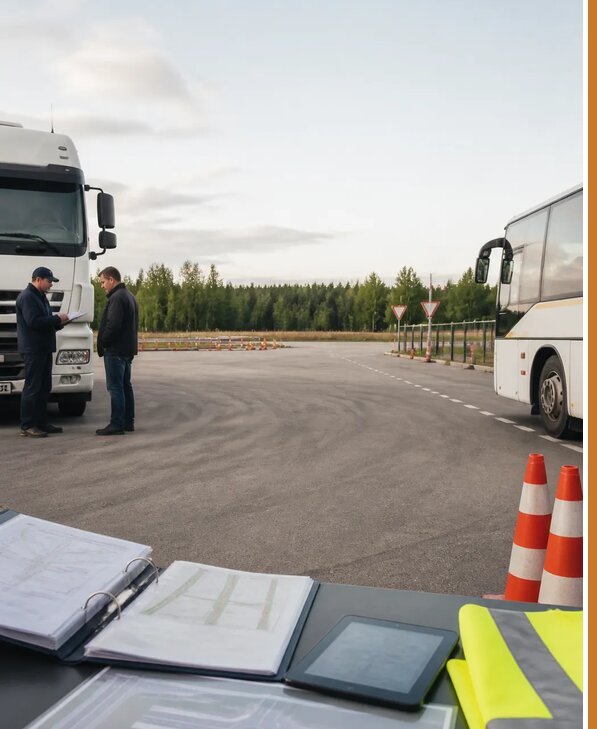 Обучение по безопасности дорожного движения в Полысаеве